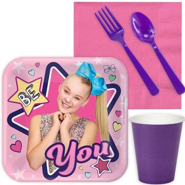 Birthday Express Birthday Express 266651 Jojo Siwa Snack Pack - Pack of 16 266651